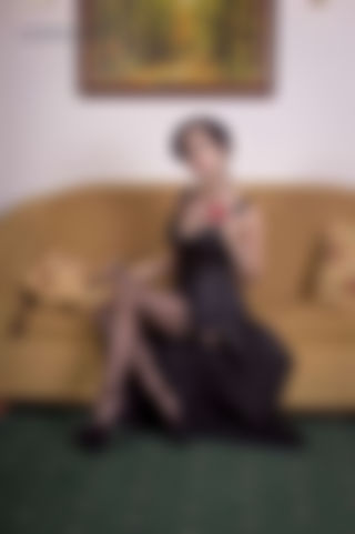 The perverted queen of nylon fetish