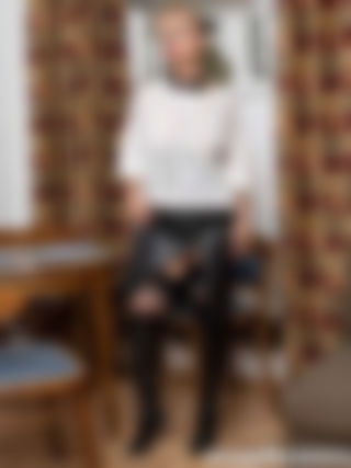 High thigh boots and natural womanhood