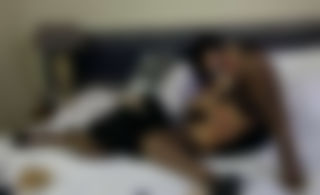 Nyloned lesbos in anal madness