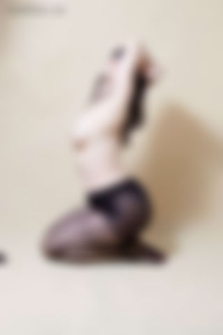 Vintage dot nylons and vintage model