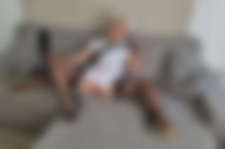 Stockinged and dildoed nurse