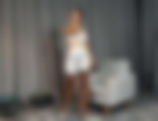 Vintage tease in classic lingerie