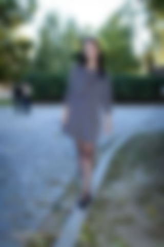 Nyloned legs in the oldtown