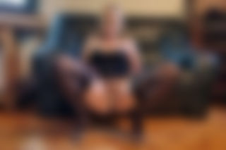 Stockinged feet and anal dildo