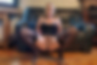 Stockinged feet and anal dildo